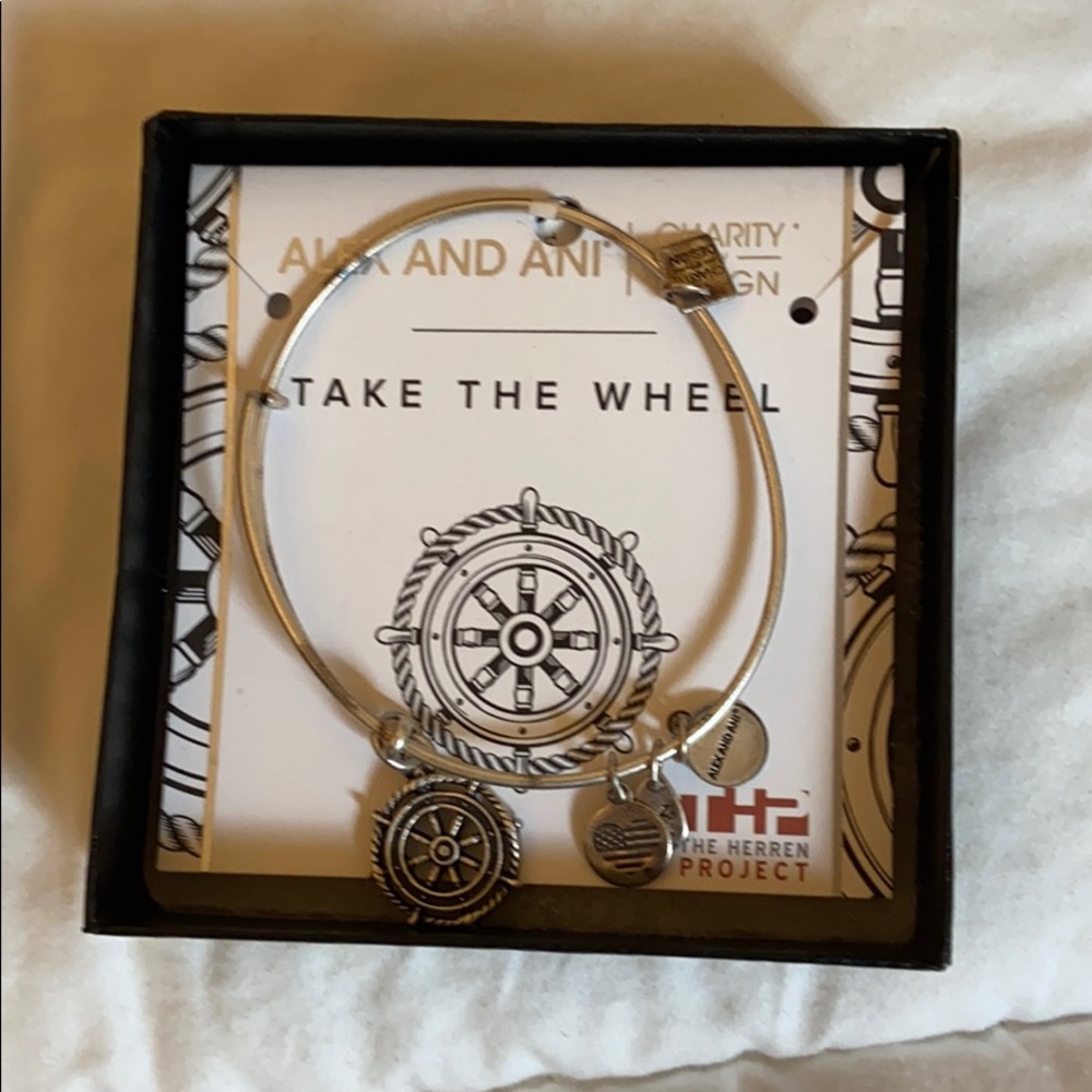 Never worn (tag on) alex and ani bracelet